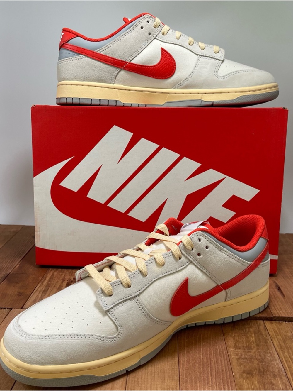 Nike Dunk Low SZ 14 Men- EU 48.5-UK 13-Picante Red Photon Dust FJ5429-133